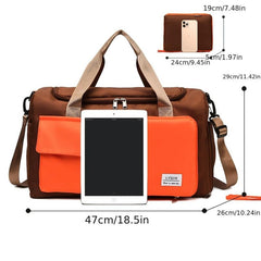 High Density Oxford Cloth Waterproof Travel Bag Large Capacity