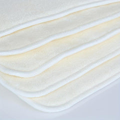 5Pcs Bamboo Fiber Diapers Thickened Skin-friendly Water-absorbing Urine Pad