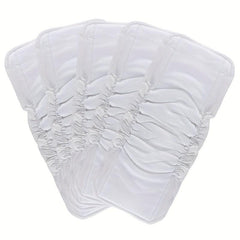 5pcs Bamboo Cotton Cloth Diaper Inserts 5 Layers