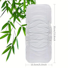 5pcs Bamboo Cotton Cloth Diaper Inserts 5 Layers