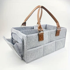 Felt Diaper Bag Storage Bag Travel Hand held Mommy Mother And B