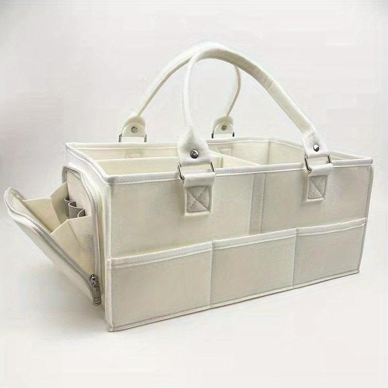 Felt Diaper Bag Storage Bag Travel Hand held Mommy Mother And B