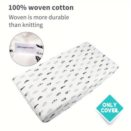 Organic Cotton Baby Changing Pad Cover Soft Light