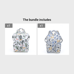 Stylish Mommy Bag with Large Capacity, Waterproof, Anti-theft Backpack