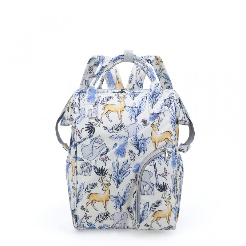 Stylish Mommy Bag with Large Capacity, Waterproof, Anti-theft Backpack