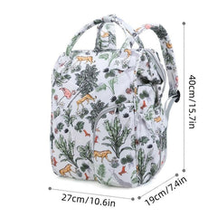 Stylish Mommy Bag with Large Capacity, Waterproof, Anti-theft Backpack