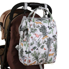 Stylish Mommy Bag with Large Capacity, Waterproof, Anti-theft Backpack