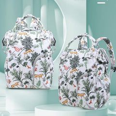 Stylish Mommy Bag with Large Capacity, Waterproof, Anti-theft Backpack