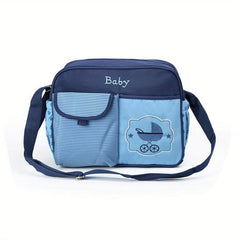 Cartoon Bear Stroller Pattern Mommy Bag Waterproof Large Capacity