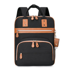 Waterproof Diaper Bag Backpack Large Capacity with Stroller Strap