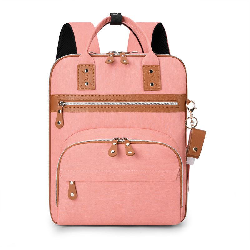Waterproof Diaper Bag Backpack Large Capacity with Stroller Strap