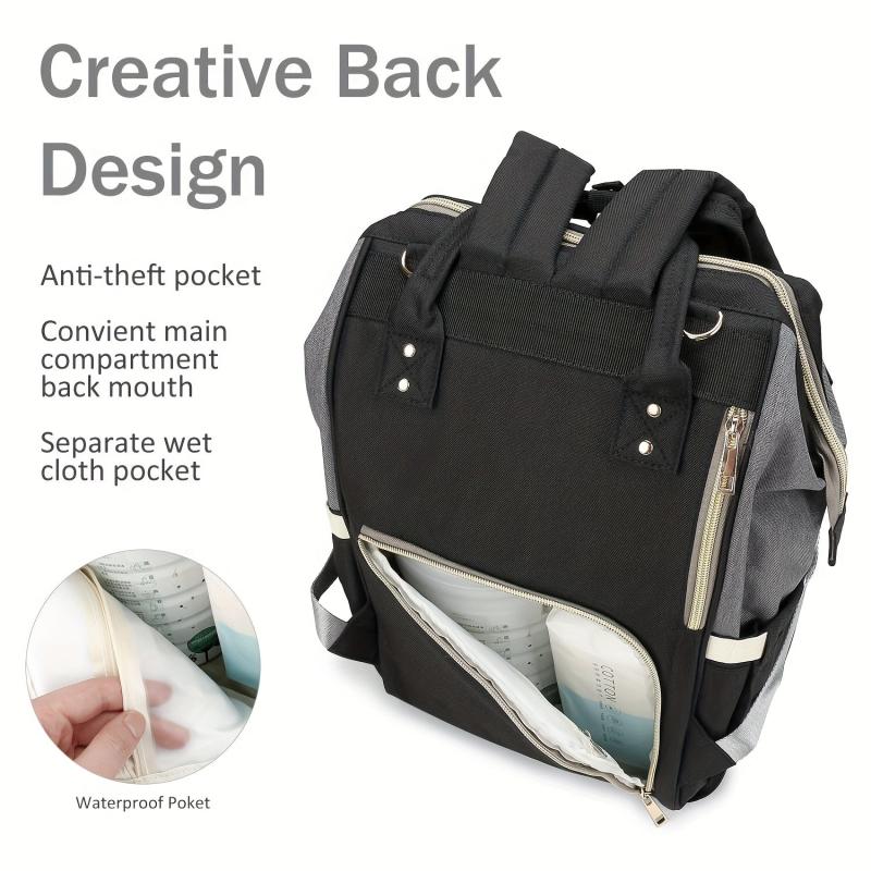 Diaper Bag Backpack Waterproof Travel Baby Bag