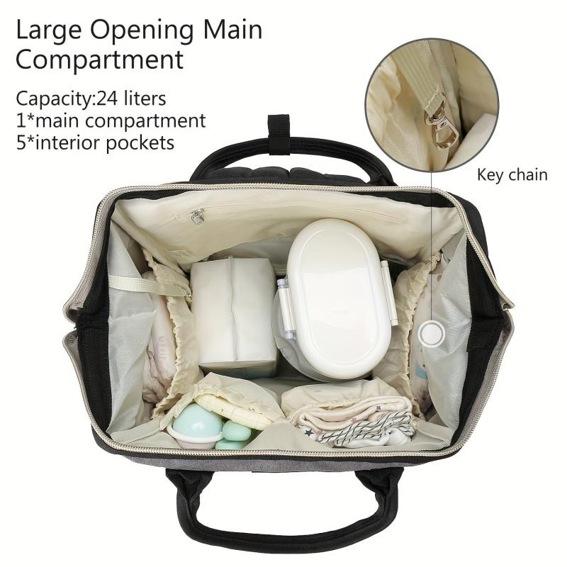 Diaper Bag Backpack Waterproof Travel Baby Bag