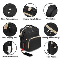 Large Capacity Diaper Baby Bag Backpack for Baby Care