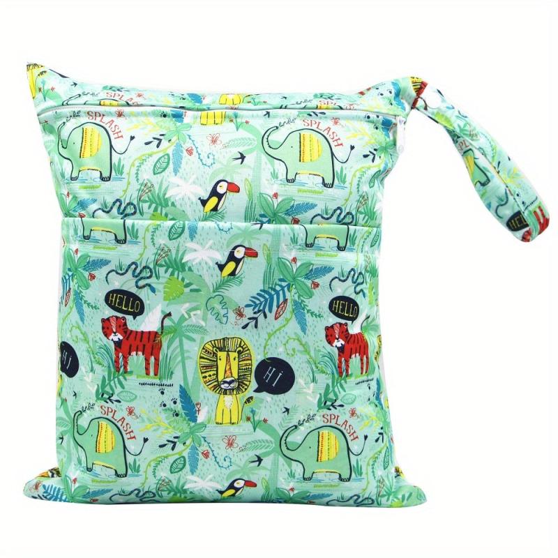 Reusable Wet Dry Bag Cloth Diapers Breast Pump Pool Gym Stroller