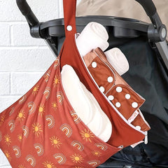 Printed Waterproof Mommy Bag Beach Bag Travel Storage