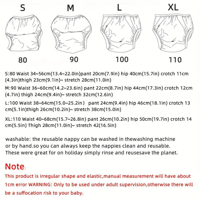 Waterproof Reusable Training Pants for Babies
