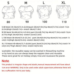 Waterproof Reusable Training Pants for Babies