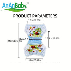 Adjustable Reusable Swimming Diapers for Baby Safety & Comfort