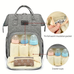 Stylish & Durable Backpack Diaper Bag Large Capacity & Waterproof