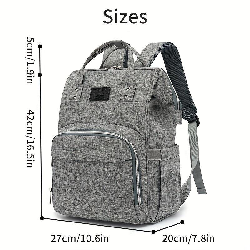 Stylish & Durable Backpack Diaper Bag Large Capacity & Waterproof