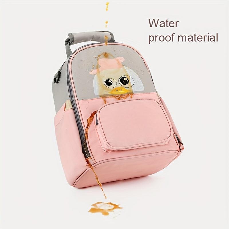 Functional Mommy Bag Lightweight Shoulder Backpack For Mother And Baby