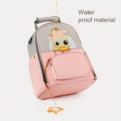 Functional Mommy Bag Lightweight Shoulder Backpack For Mother And Baby