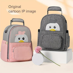 Functional Mommy Bag Lightweight Shoulder Backpack For Mother And Baby