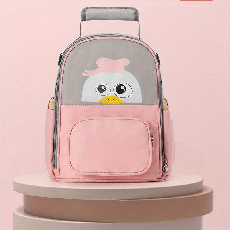 Functional Mommy Bag Lightweight Shoulder Backpack For Mother And Baby