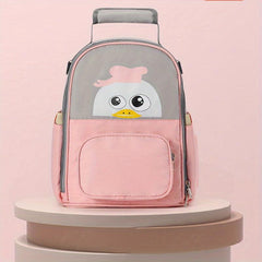 Functional Mommy Bag Lightweight Shoulder Backpack For Mother And Baby