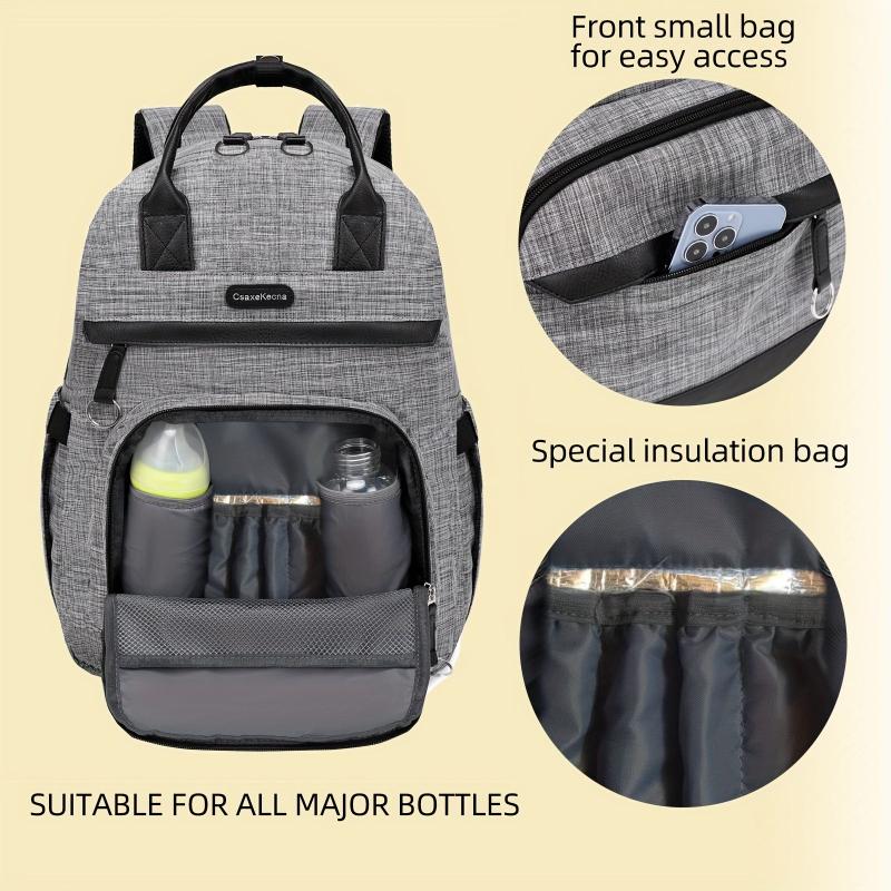 Waterproof Diaper Bag Backpack for Moms