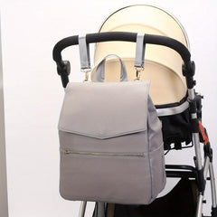 Stylish PU Mommy Bag Waterproof Shoulder Bag Large Capacity