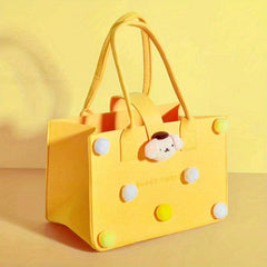 Baby Full Moon Gift Felt Tote Bag - 29.97 x 20.07 x 18.03cm