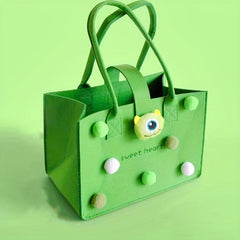 Baby Full Moon Gift Felt Tote Bag - 29.97 x 20.07 x 18.03cm