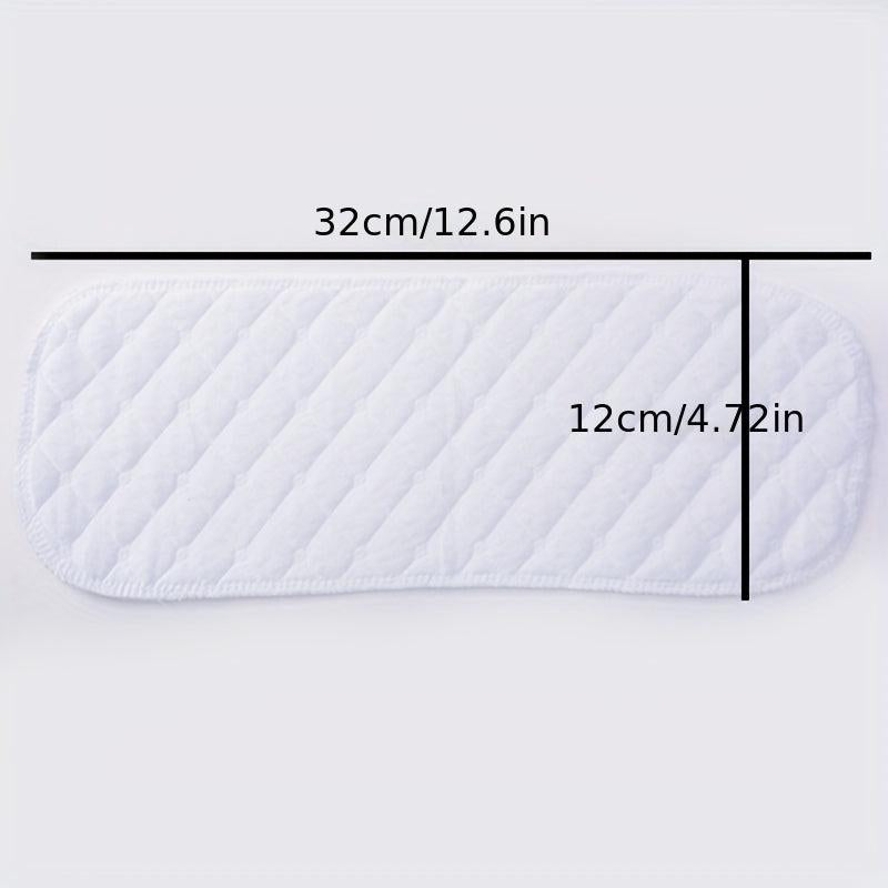 3pcs Reusable Cotton Diapers, Six Layers, Washable
