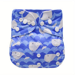 1pc Baby Adjustable Cloth Diaper Reusable Waterproof Diaper Cover