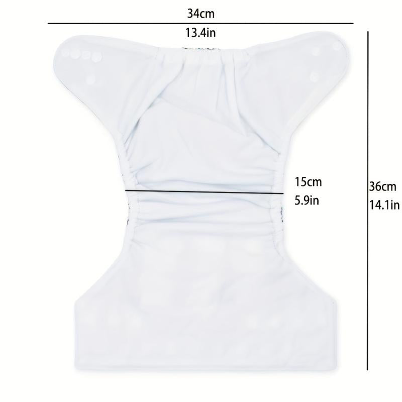 1pc Baby Adjustable Cloth Diaper Reusable Waterproof Diaper Cover