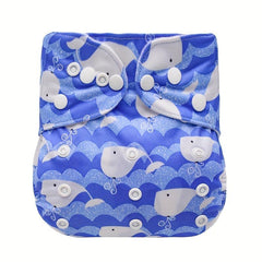 1pc Baby Adjustable Cloth Diaper Reusable Waterproof Diaper Cover
