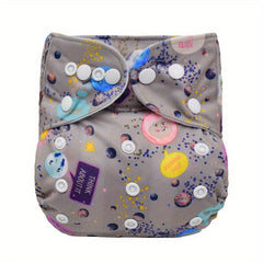 1pc Baby Adjustable Cloth Diaper Reusable Waterproof Diaper Cover