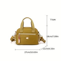 Nylon Cloth Lightweight Large Capacity Women's Shoulder Bag