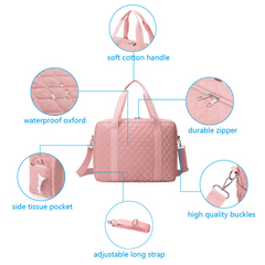 Diaper Bag Backpack with Portable Changing Pad Mat