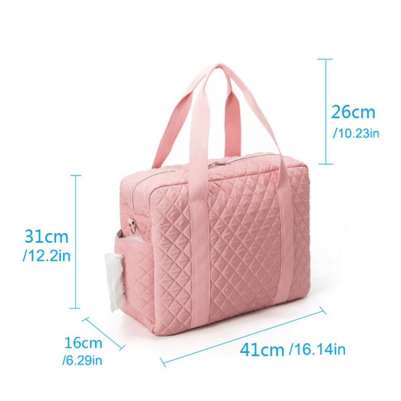 Diaper Bag Backpack with Portable Changing Pad Mat