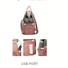 Mommy Bag Diaper Backpack - Stylish and Functional