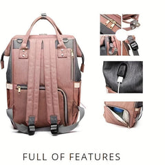Mommy Bag Diaper Backpack - Stylish and Functional