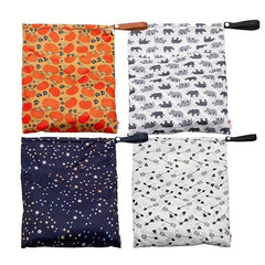 15x12in Reusable Wet & Dry Bag for Baby Diapers Clothes Yoga Toiletries