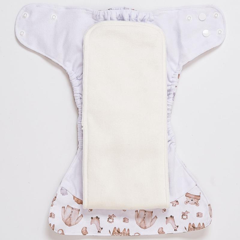Happyflute Reusable Cloth Diapers for Babies 3-15kg