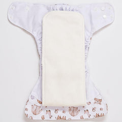 Happyflute Reusable Cloth Diapers for Babies 3-15kg