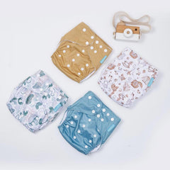 Happyflute Reusable Cloth Diapers for Babies 3-15kg