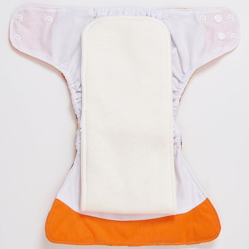 Happyflute Washable Cloth Diaper Covers Set for 3-15kg Baby