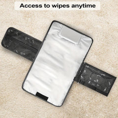Portable Diaper Changing Pad - Starry Sky Pattern